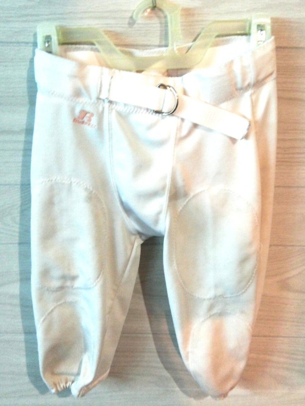 Russell Youth Boys Size Large Football Pants NO Padding White Stain Defects